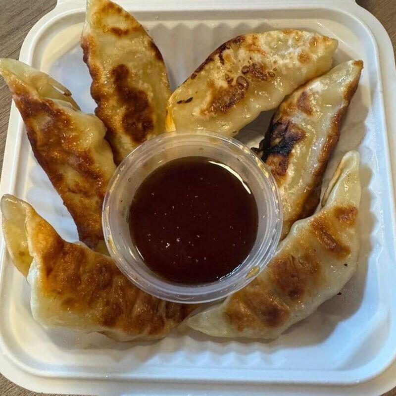 6 Fried Pork Gyoza 