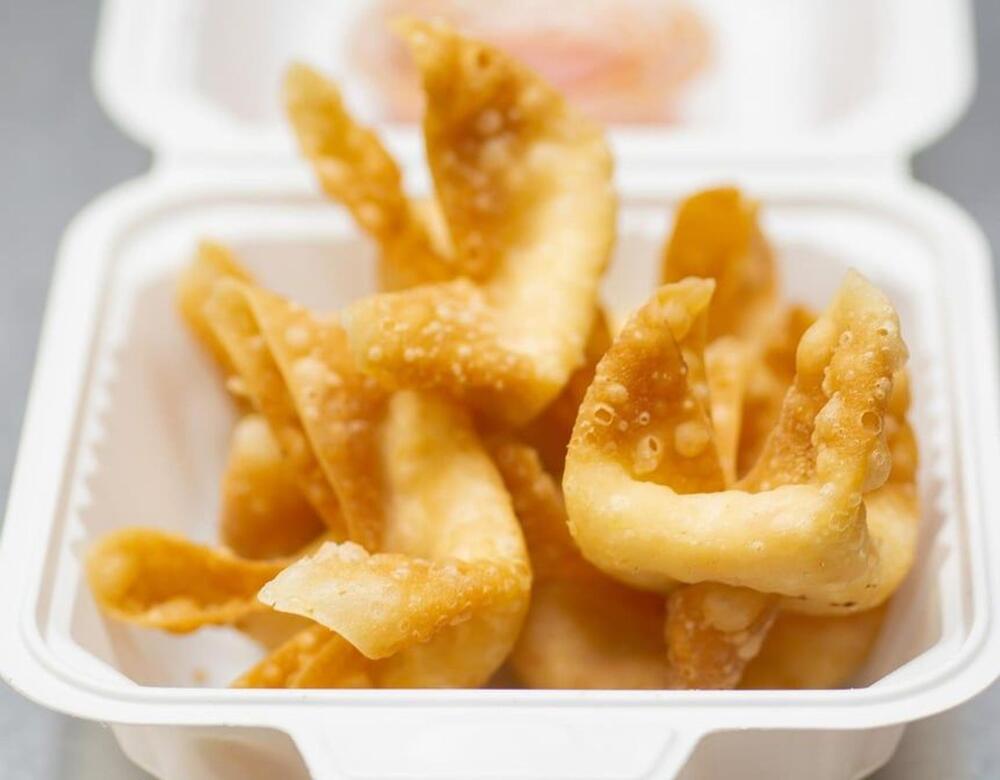 6 Crab Wonton Rangoons 